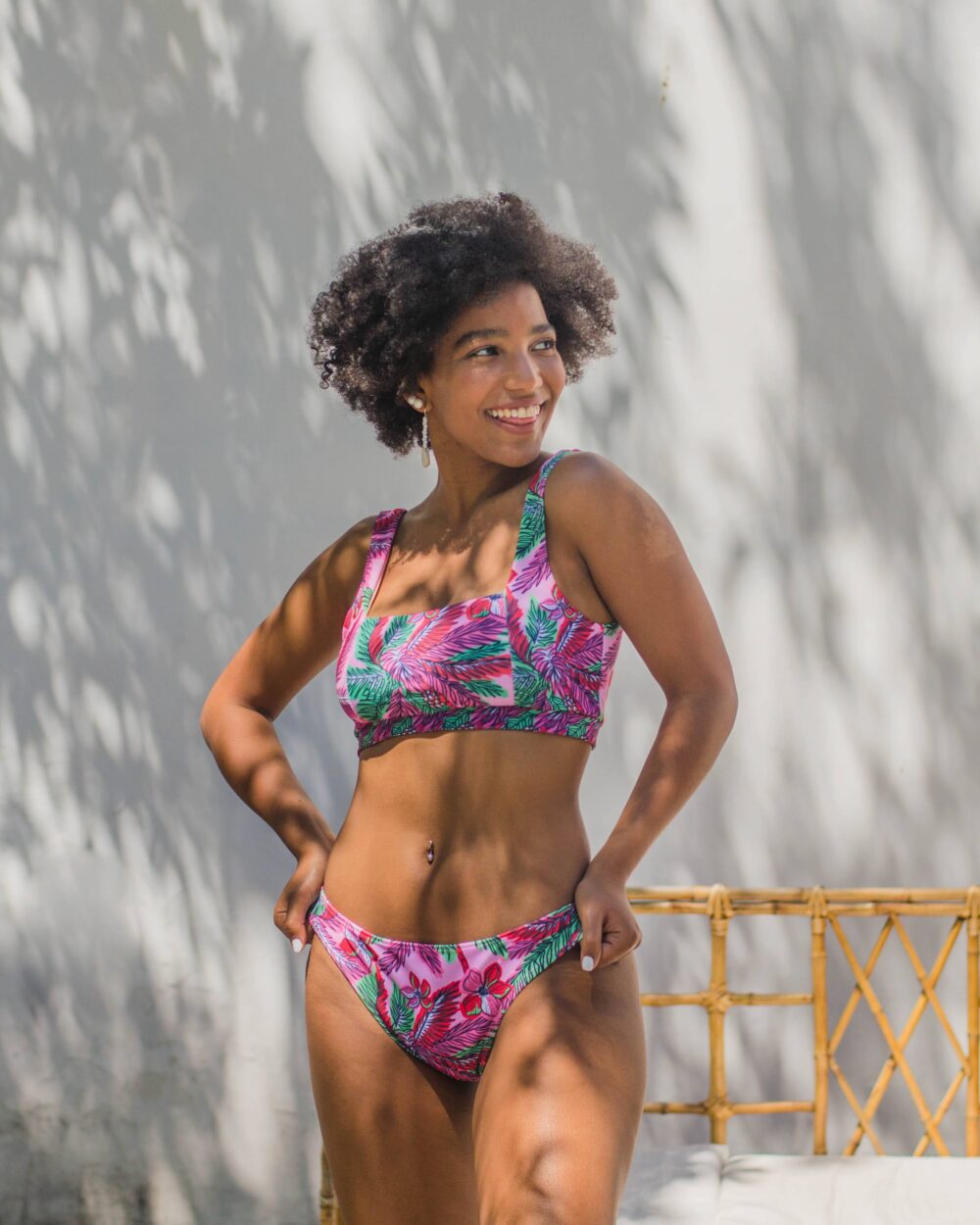Palmeira rosa top
