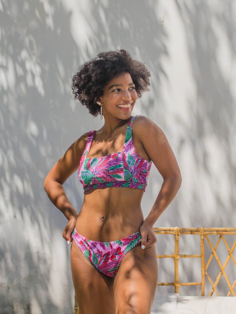 Palmeira rosa top